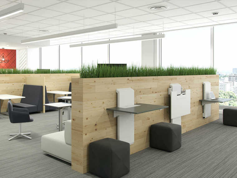 Sit Stand Wall Desk - Image 6