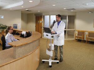 StyleView Laptop Cart, SV10, 1100